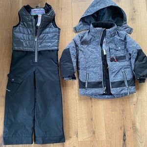 Kids Obermeyer Ski Jacket and Bib pants
